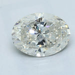 1.5 Carat Oval - Natural Diamond - 1.51 - J - SI2 - EX - EX - Diamonds By Rothschild