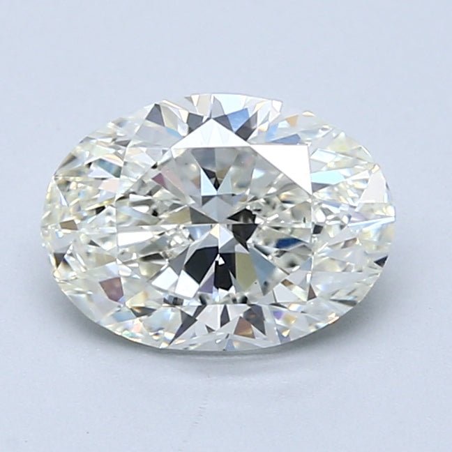 1.5 Carat Oval - Natural Diamond - 1.51 - J - VS2 - VG - EX - VG - Diamonds By Rothschild
