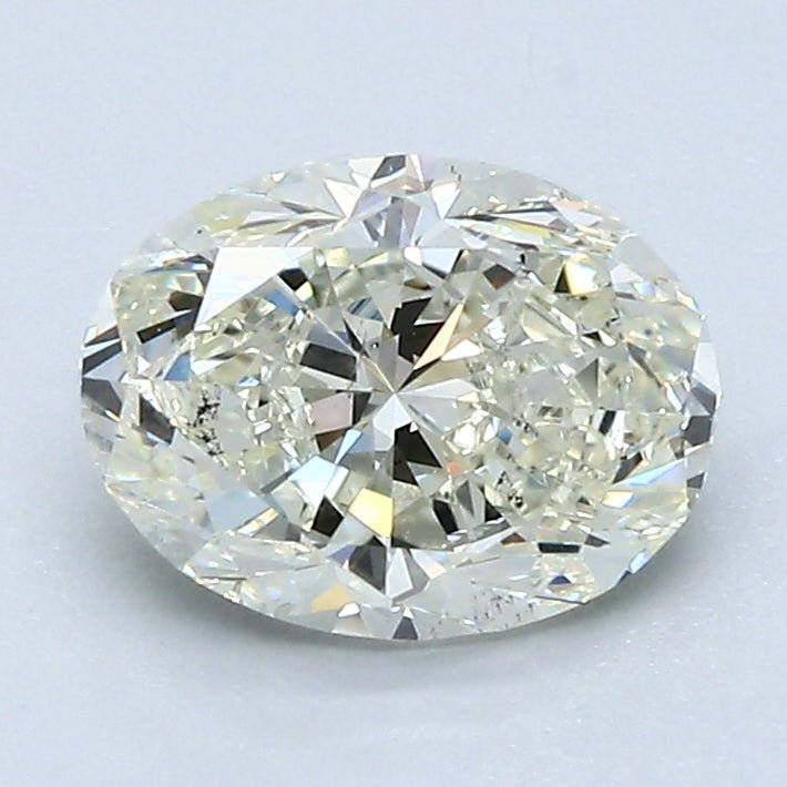 1.5 Carat Oval - Natural Diamond - 1.51 - L - SI1 - VG - EX - VG - Diamonds By Rothschild