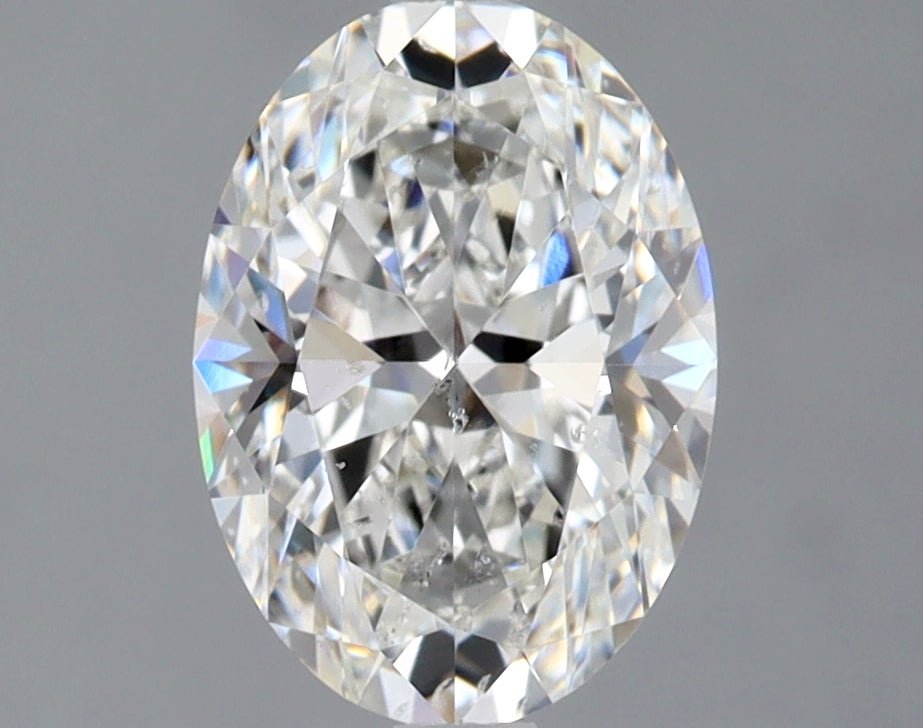 1.5 Carat Oval - Natural Diamond - 1.52 - G - SI2 - EX - EX - Diamonds By Rothschild