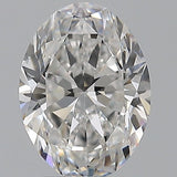 1.5 Carat Oval - Natural Diamond - 1.7 - D - VVS1 - VG - EX - EX - Diamonds By Rothschild