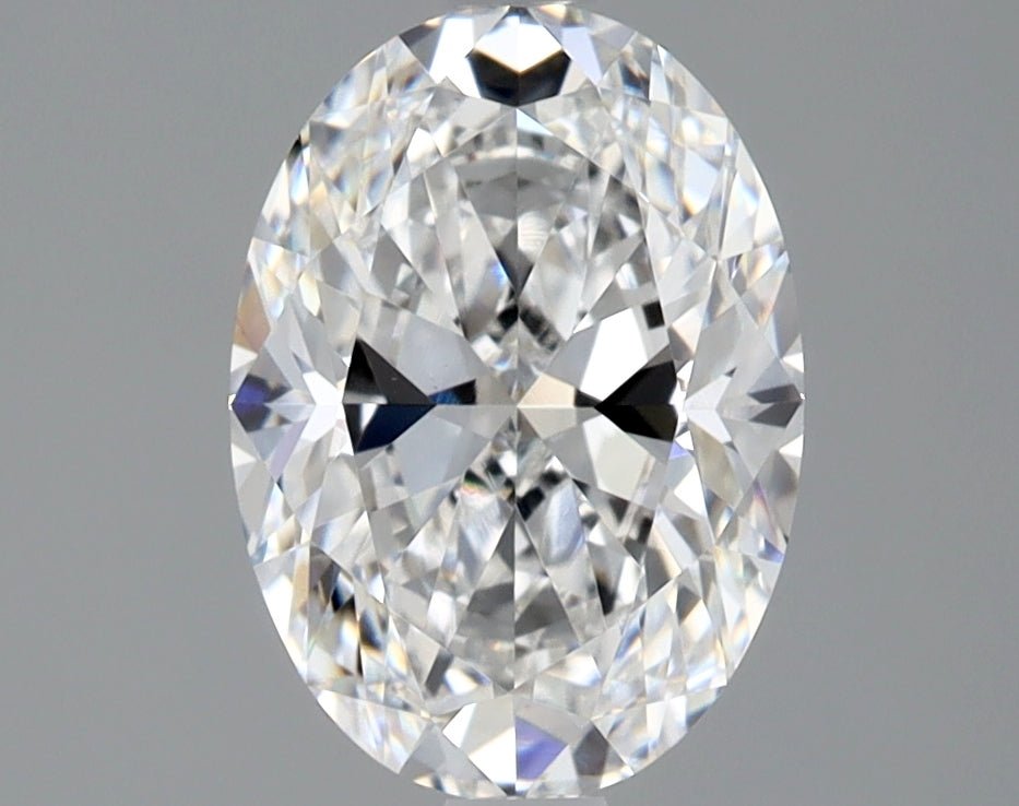 1.5 Carat Oval - Natural Diamond - 1.7 - E - VS1 - EX - EX - Diamonds By Rothschild