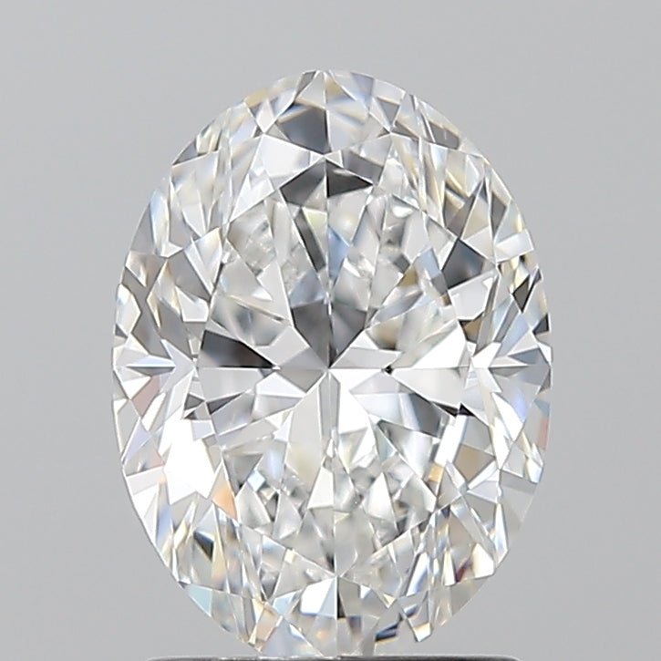 1.5 Carat Oval - Natural Diamond - 1.7 - E - VS1 - VG - EX - VG - Diamonds By Rothschild