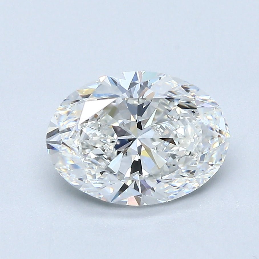 1.5 Carat Oval - Natural Diamond - 1.7 - F - SI1 - VG - EX - EX - Diamonds By Rothschild