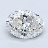 1.5 Carat Oval - Natural Diamond - 1.7 - F - SI2 - VG - EX - EX - Diamonds By Rothschild