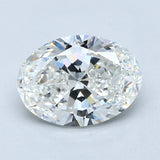 1.5 Carat Oval - Natural Diamond - 1.7 - G - VS2 - EX - EX - Diamonds By Rothschild