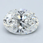 1.5 Carat OVAL - Natural Diamond - 1.7 - G - VS2 - VG - EX - EX - Diamonds By Rothschild