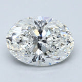 1.5 Carat OVAL - Natural Diamond - 1.7 - G - VS2 - VG - EX - EX - Diamonds By Rothschild
