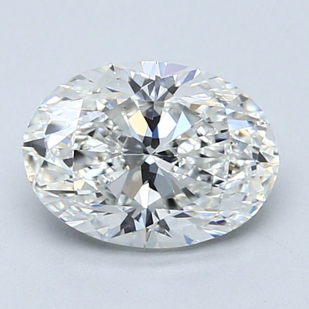 1.5 Carat OVAL - Natural Diamond - 1.7 - G - VS2 - VG - EX - EX - Diamonds By Rothschild