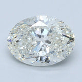 1.5 Carat Oval - Natural Diamond - 1.7 - H - SI2 - EX - EX - Diamonds By Rothschild