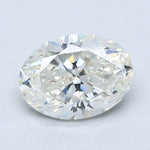 1.5 Carat Oval - Natural Diamond - 1.7 - H - SI2 - VG - EX - EX - Diamonds By Rothschild