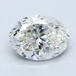1.5 Carat Oval - Natural Diamond - 1.7 - H - SI2 - VG - EX - EX - Diamonds By Rothschild
