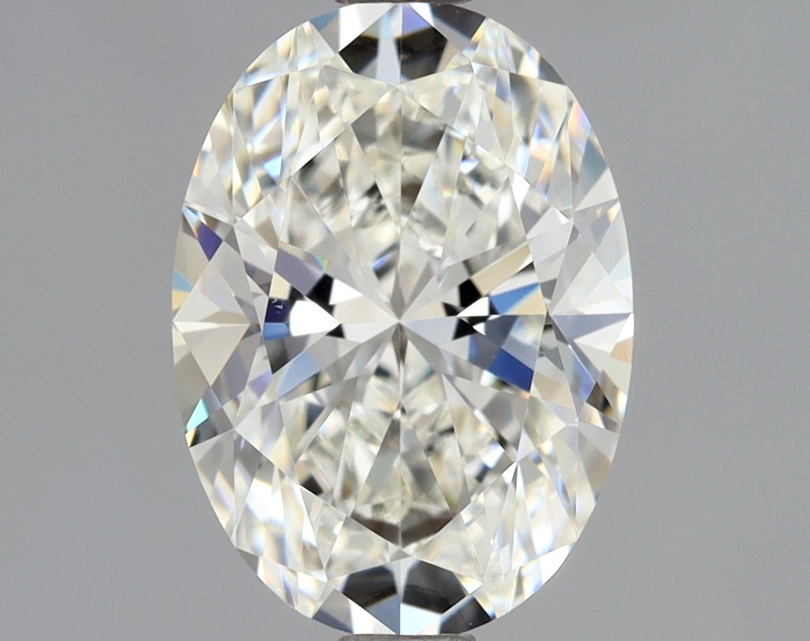 1.5 Carat Oval - Natural Diamond - 1.7 - H - VS1 - EX - EX - Diamonds By Rothschild