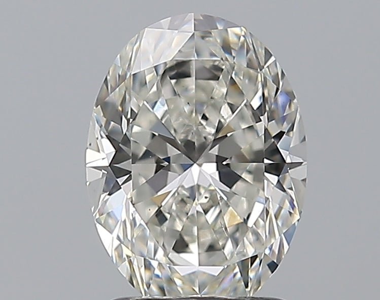 1.5 Carat Oval - Natural Diamond - 1.7 - H - VS2 - VG - EX - EX - Diamonds By Rothschild