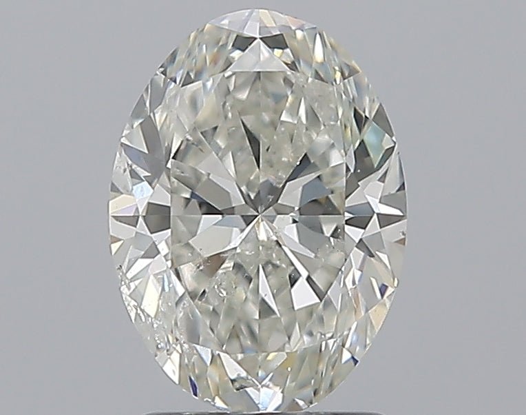 1.5 Carat Oval - Natural Diamond - 1.7 - I - SI2 - VG - VG - VG - Diamonds By Rothschild