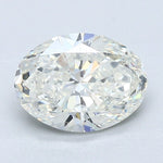 1.5 Carat Oval - Natural Diamond - 1.7 - J - SI1 - VG - EX - EX - Diamonds By Rothschild