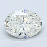 1.5 Carat Oval - Natural Diamond - 1.7 - J - SI1 - VG - EX - EX - Diamonds By Rothschild