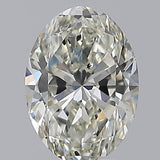 1.5 Carat Oval - Natural Diamond - 1.7 - J - SI2 - VG - EX - EX - Diamonds By Rothschild