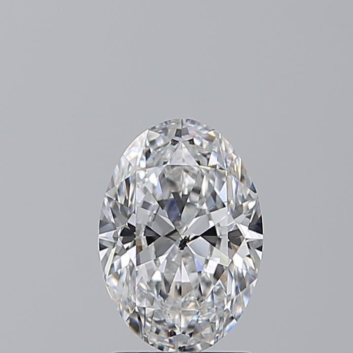 1.5 Carat Oval - Natural Diamond - 1.71 - E - SI2 - VG - EX - EX - Diamonds By Rothschild
