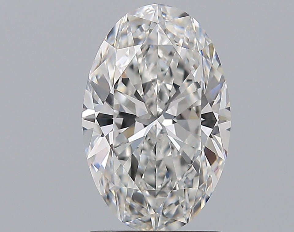 1.5 Carat Oval - Natural Diamond - 1.71 - E - VS1 - VG - EX - EX - Diamonds By Rothschild