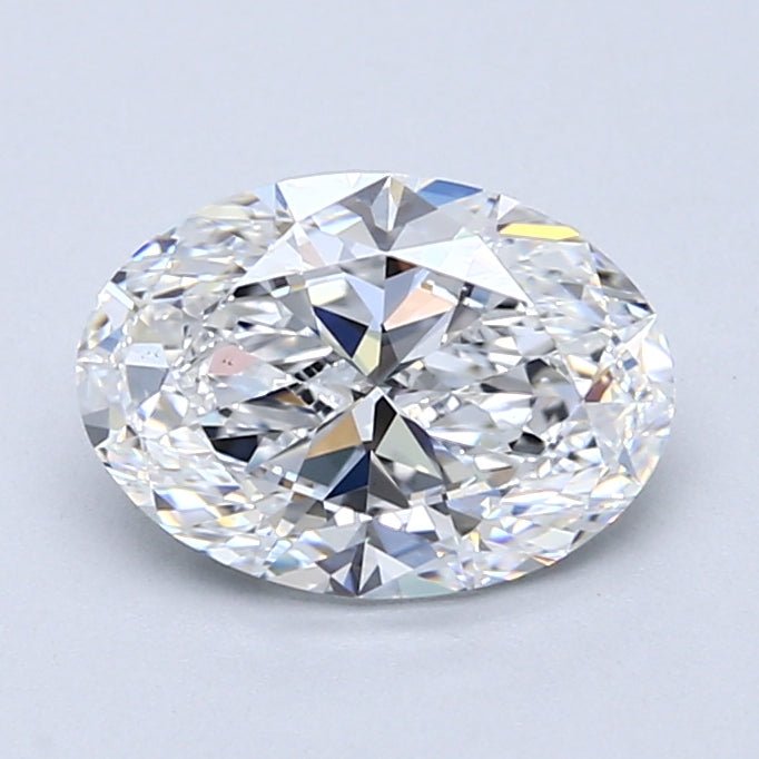 1.5 Carat Oval - Natural Diamond - 1.71 - E - VS2 - VG - EX - EX - Diamonds By Rothschild