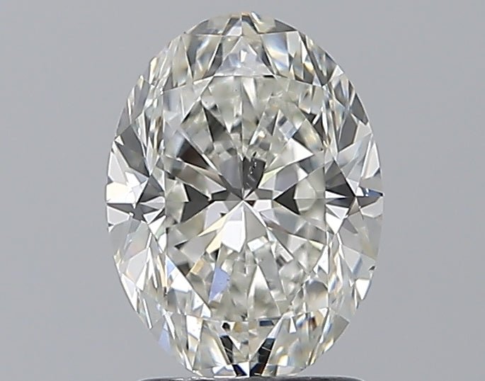 1.5 Carat Oval - Natural Diamond - 1.71 - H - SI1 - VG - EX - EX - Diamonds By Rothschild