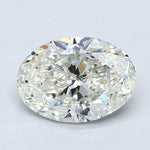 1.5 Carat Oval - Natural Diamond - 1.71 - K - SI2 - VG - EX - EX - Diamonds By Rothschild