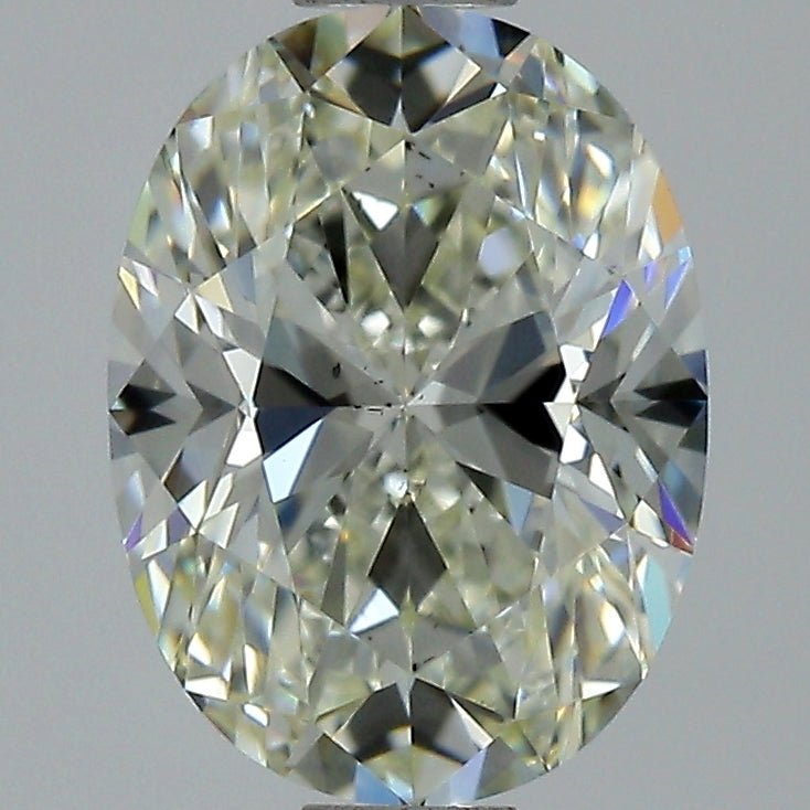 1.5 Carat Oval - Natural Diamond - 1.71 - K - VS2 - VG - EX - EX - Diamonds By Rothschild