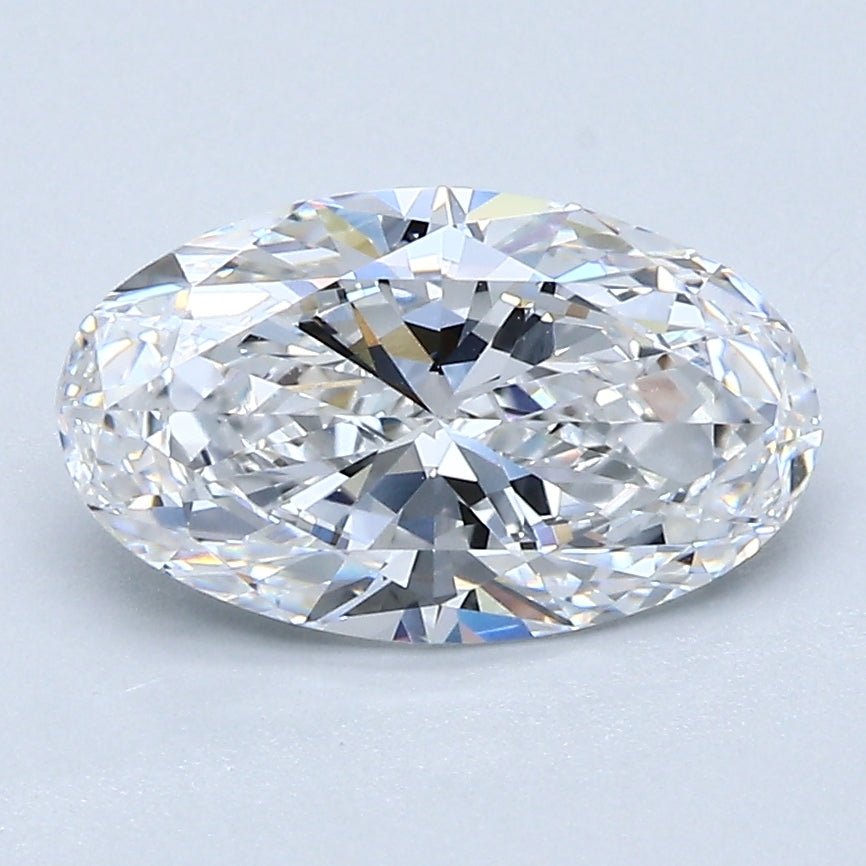 1.5 Carat Oval - Natural Diamond - 1.72 - D - VVS1 - VG - VG - VG - Diamonds By Rothschild