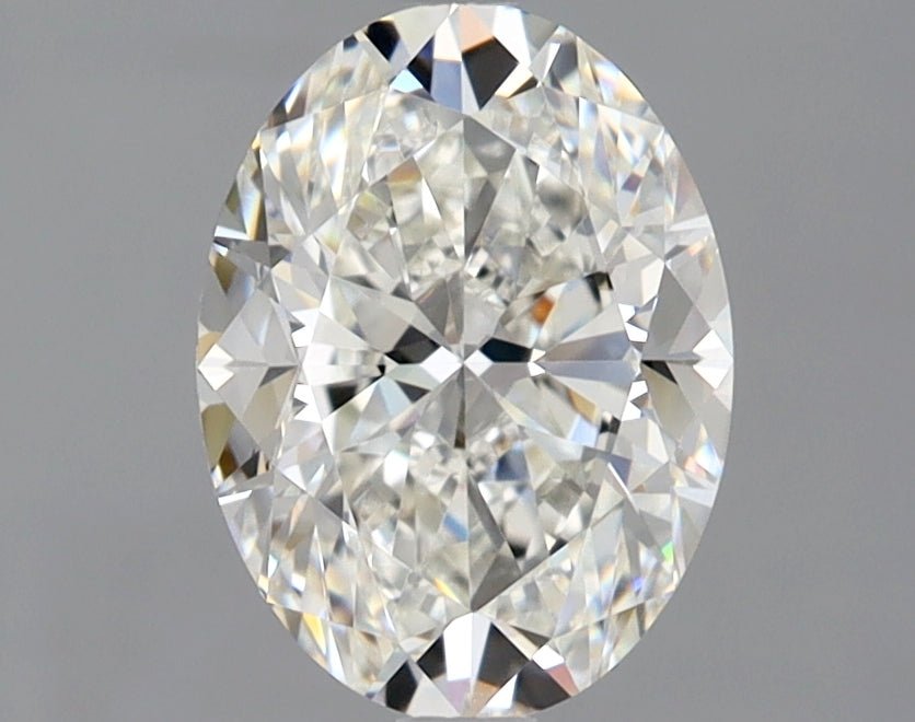 1.5 Carat Oval - Natural Diamond - 1.72 - H - VVS2 - EX - EX - Diamonds By Rothschild