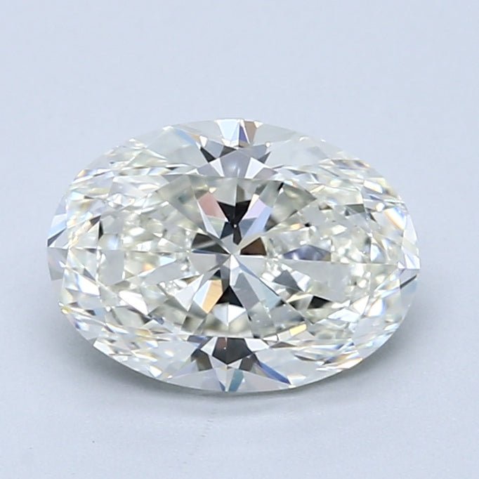 1.5 Carat Oval - Natural Diamond - 1.79 - J - VS2 - VG - EX - EX - Diamonds By Rothschild
