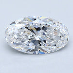 1.5 Carat OVAL - Natural Diamond - D - VVS1 - 1.72 - VG - VG - VG - Diamonds By Rothschild