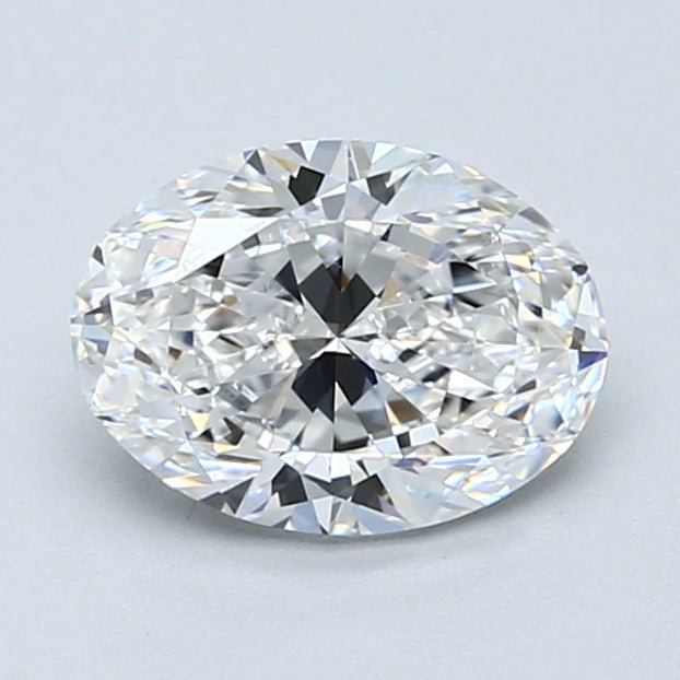1.5 Carat OVAL - Natural Diamond - E - VVS1 - 1.4 - VG - EX - EX - Diamonds By Rothschild
