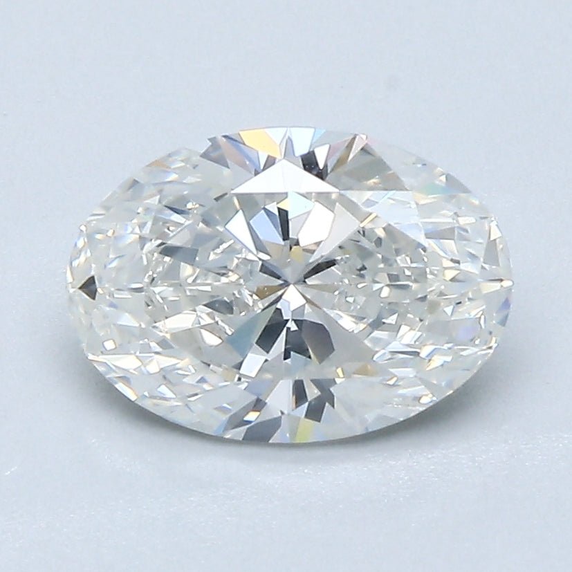 1.5 Carat OVAL - Natural Diamond - G - SI2 - 1.52 - VG - EX - EX - Diamonds By Rothschild