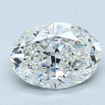 1.5 Carat OVAL - Natural Diamond - G - VS2 - 1.51 - VG - EX - VG - Diamonds By Rothschild