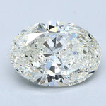 1.5 Carat OVAL - Natural Diamond - J - SI2 - 1.7 - VG - EX - VG - Diamonds By Rothschild