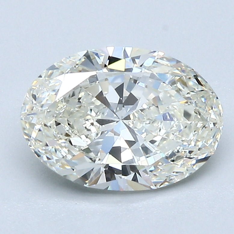 1.5 Carat OVAL - Natural Diamond - J - SI2 - 1.7 - VG - EX - VG - Diamonds By Rothschild