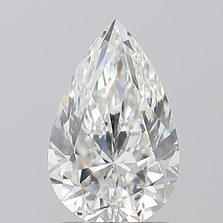 1.5 Carat Pear - Natural Diamond - 1.4 - F - VVS2 - EX - EX - VG - Diamonds By Rothschild