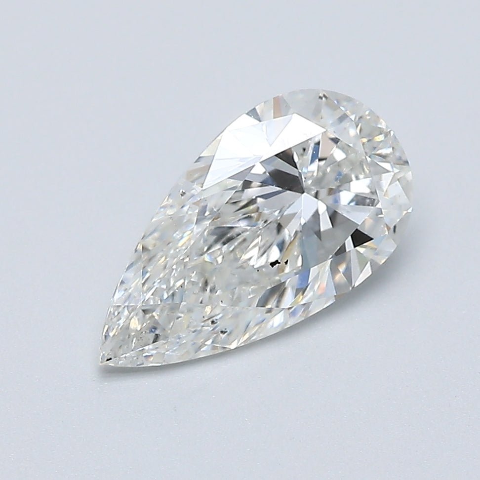 1.5 Carat Pear - Natural Diamond - 1.42 - G - SI2 - VG - VG - Diamonds By Rothschild