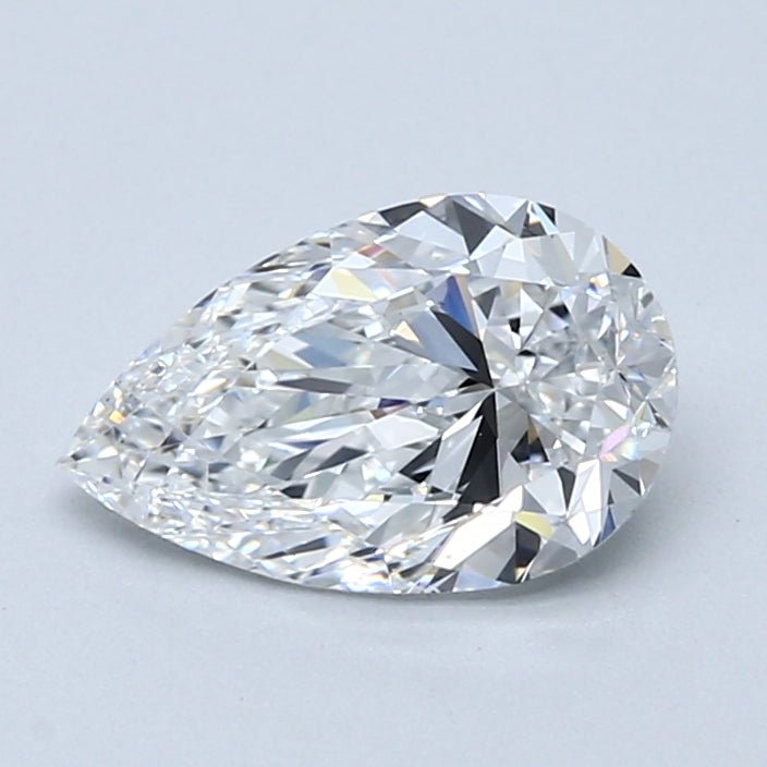 1.5 Carat Pear - Natural Diamond - 1.5 - D - VS2 - VG - VG - EX - Diamonds By Rothschild