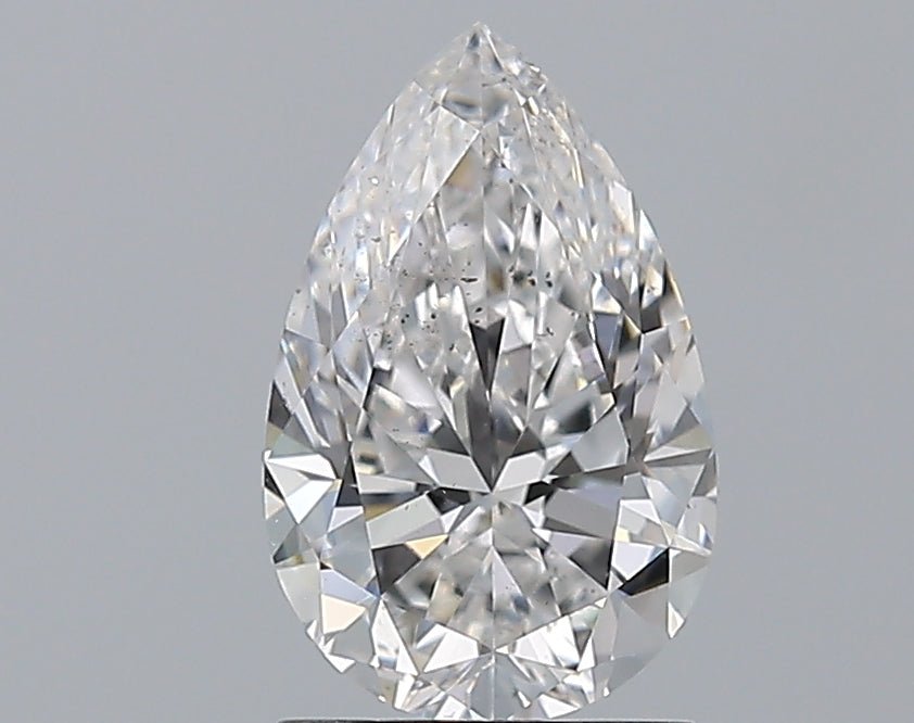 1.5 Carat Pear - Natural Diamond - 1.5 - E - SI1 - VG - EX - EX - Diamonds By Rothschild