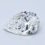 1.5 Carat Pear - Natural Diamond - 1.5 - E - SI1 - VG - EX - EX - Diamonds By Rothschild