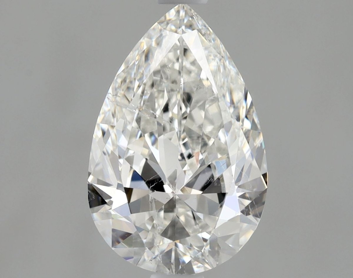 1.5 Carat PEAR - Natural Diamond - 1.5 - G - SI2 - EX - VG - Diamonds By Rothschild