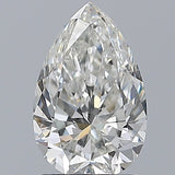 1.5 Carat Pear - Natural Diamond - 1.5 - G - SI2 - VG - EX - EX - Diamonds By Rothschild