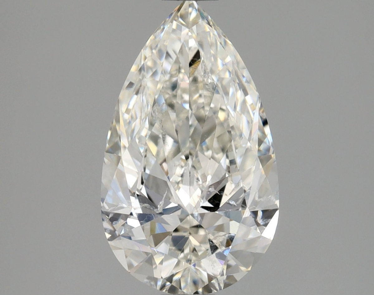 1.5 Carat PEAR - Natural Diamond - 1.5 - H - SI2 - VG - VG - Diamonds By Rothschild