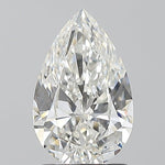 1.5 Carat Pear - Natural Diamond - 1.5 - H - VS2 - VG - EX - VG - Diamonds By Rothschild
