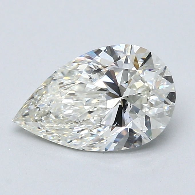 1.5 Carat Pear - Natural Diamond - 1.5 - I - SI1 - VG - EX - EX - Diamonds By Rothschild