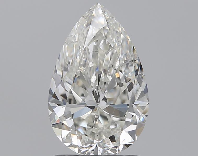 1.5 Carat Pear - Natural Diamond - 1.5 - I - SI2 - VG - EX - EX - Diamonds By Rothschild