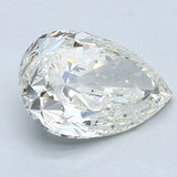1.5 Carat Pear - Natural Diamond - 1.5 - K - SI1 - G - EX - VG - Diamonds By Rothschild