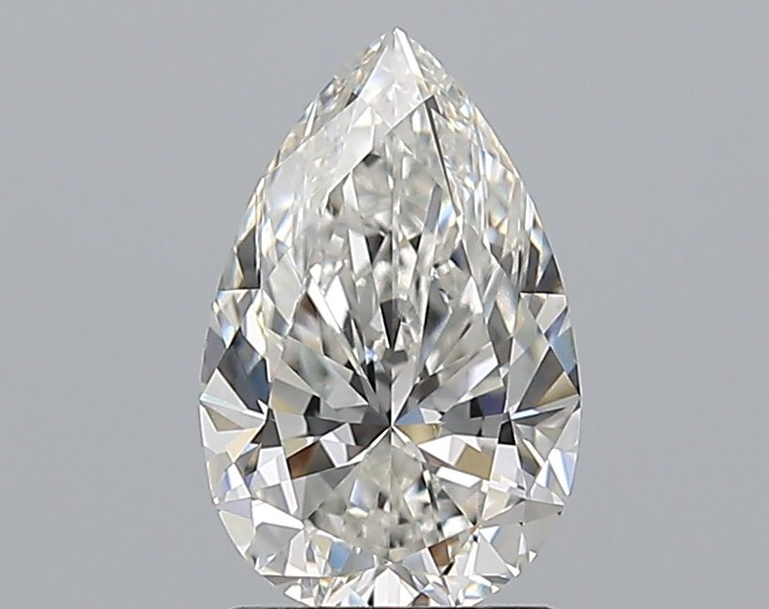 1.5 Carat Pear - Natural Diamond - 1.51 - E - VS1 - VG - EX - EX - Diamonds By Rothschild